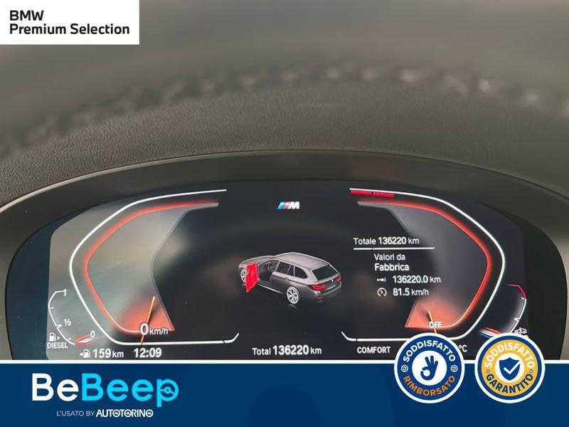 BMW Serie 5 Touring 520D TOURING MHEV 48V XDRIVE MSPORT AUTO