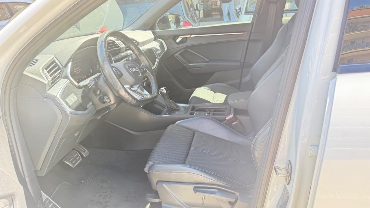 Audi Q3 SPB 35 TDI S tronic line edition MATRIX PDC PELLE VOLANTE TRE RAZZE CERCHI 20 NAVI KAMERA