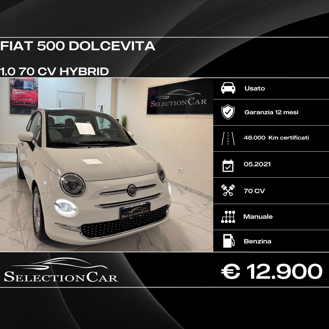 Fiat 500 1.0 Hybrid Dolcevita