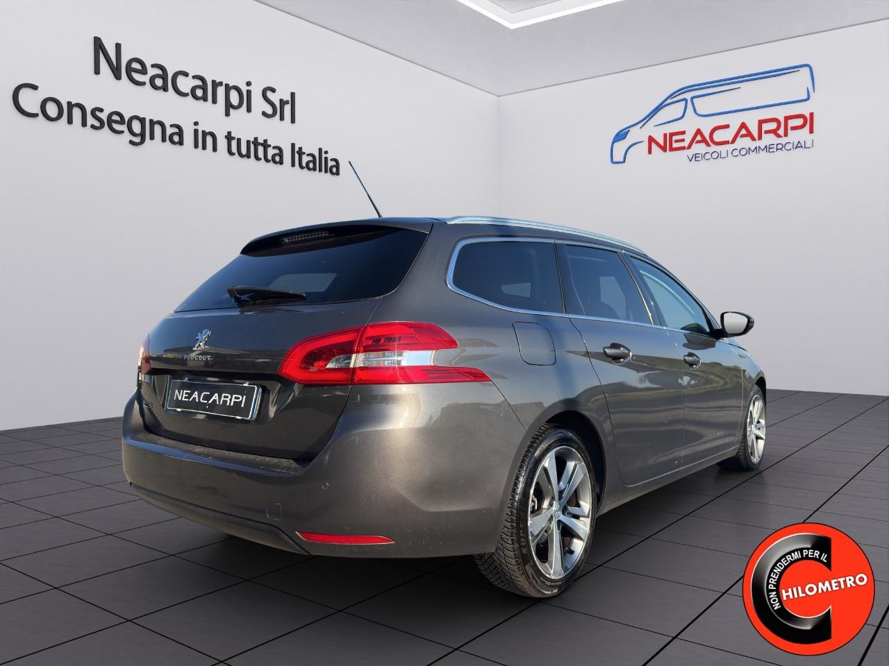 Peugeot 308 B.HDi 130 CV ALLURE -NAVI-XENO-SENSORI ANT/POST-E6D-CERCHI 17-VETRI PRIVACY-