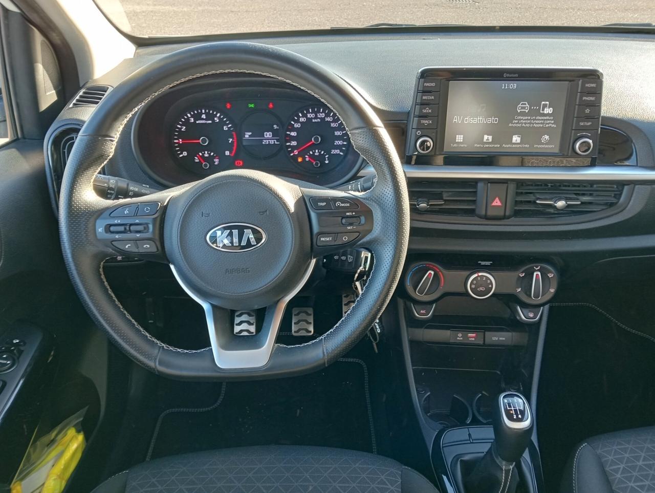 Kia Picanto 1.0 TGDi 12V 5 porte X Line OK NEOPATENTATO