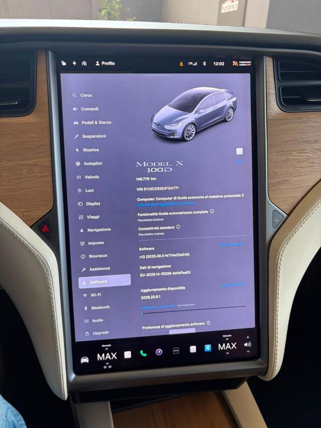 TESLA Model X 100D Long Range ? 7 POSTI ? BATTERIA NUOVA