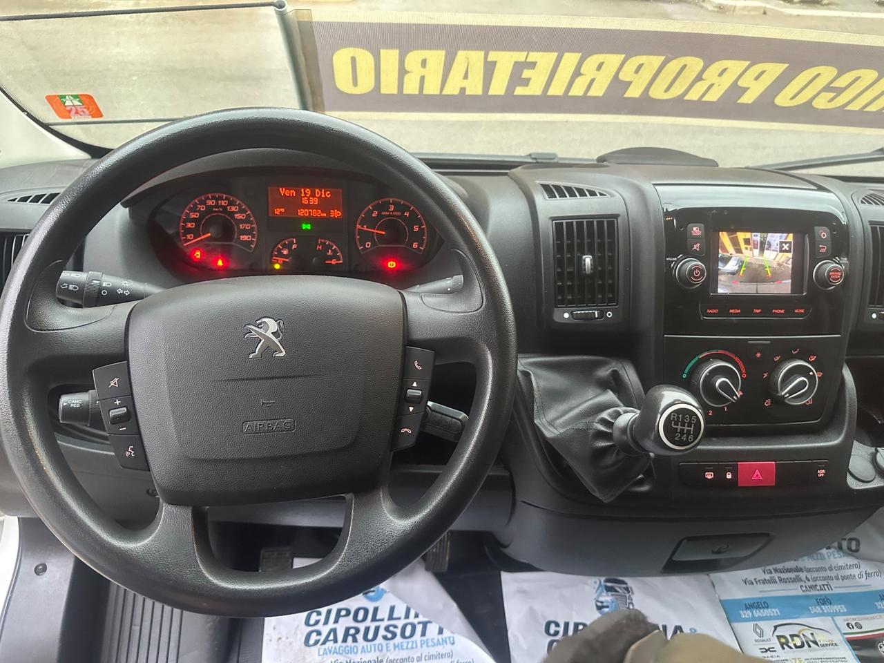 Peugeot Boxer 333 2.2 BlueHDi 140 2022 KM 120728 CERT 1PROP
