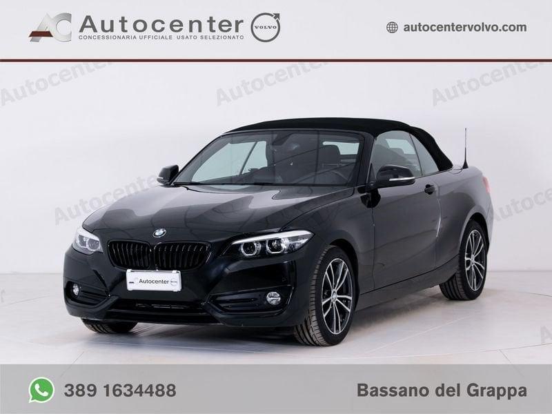 BMW Serie 2 Cabrio Cabrio Sport auto my18