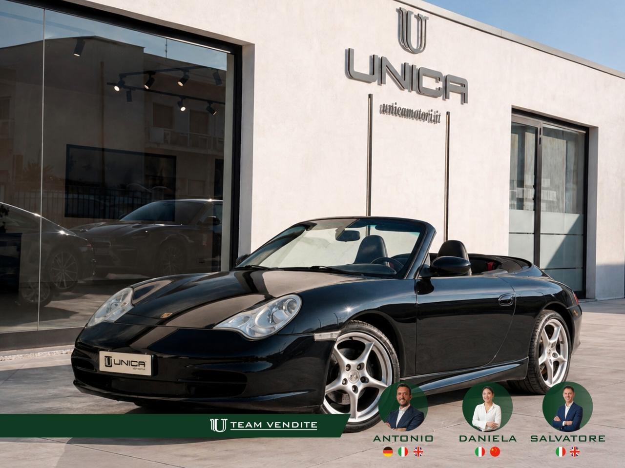 Porsche 996 911 CARRERA S CABRIO 3.6 320 CV ASI MOTORE NUOVO MY2004