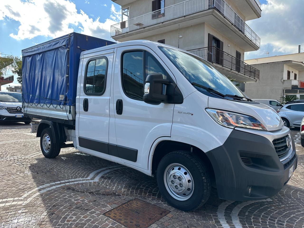 FIAT DUCATI DOPPIA CABINA 7 Posti CASSONE CON CENTINA