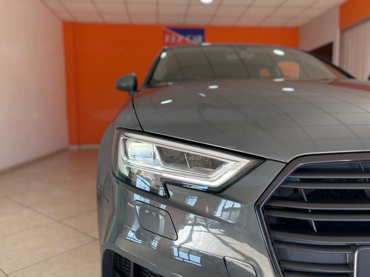 Audi A3 SPB 30 TFSI s line matrix navi virtual permute finanziamenti