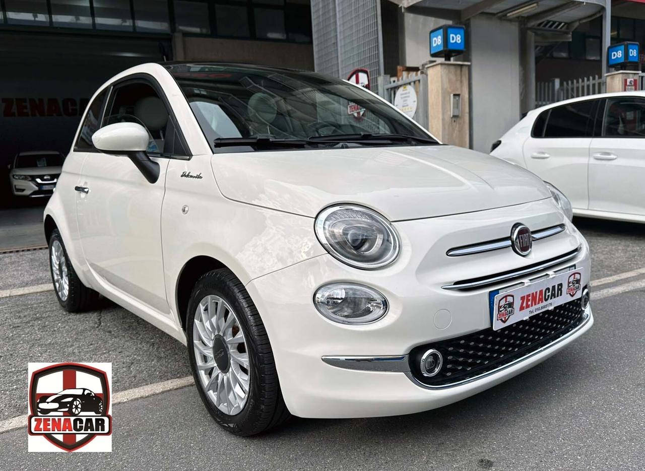 Fiat 500 1.0 Hybrid Dolcevita Interni Misto Pelle