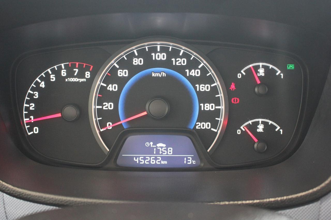 Hyundai i10 *PREZZO REALE SENZA VINCOLI* UNIPRO 1.0 GPL CASA MADRE VALIDO 2034 GARANZIA 12 MESI