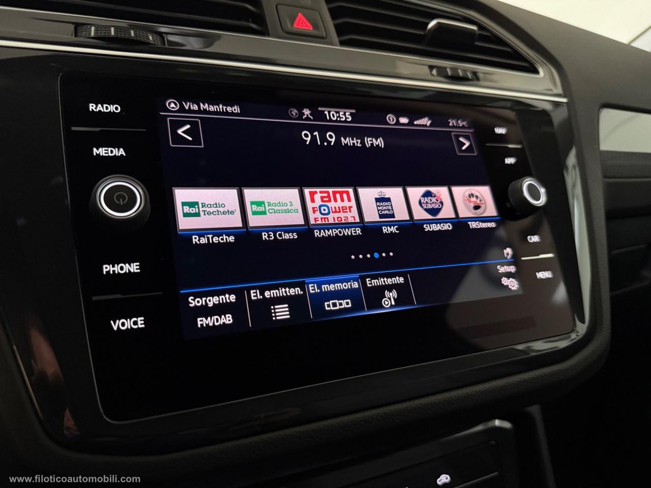 VOLKSWAGEN Tiguan 2.0 TDI 150CV SCR DSG Life KM 66236 - FARI FULL LED