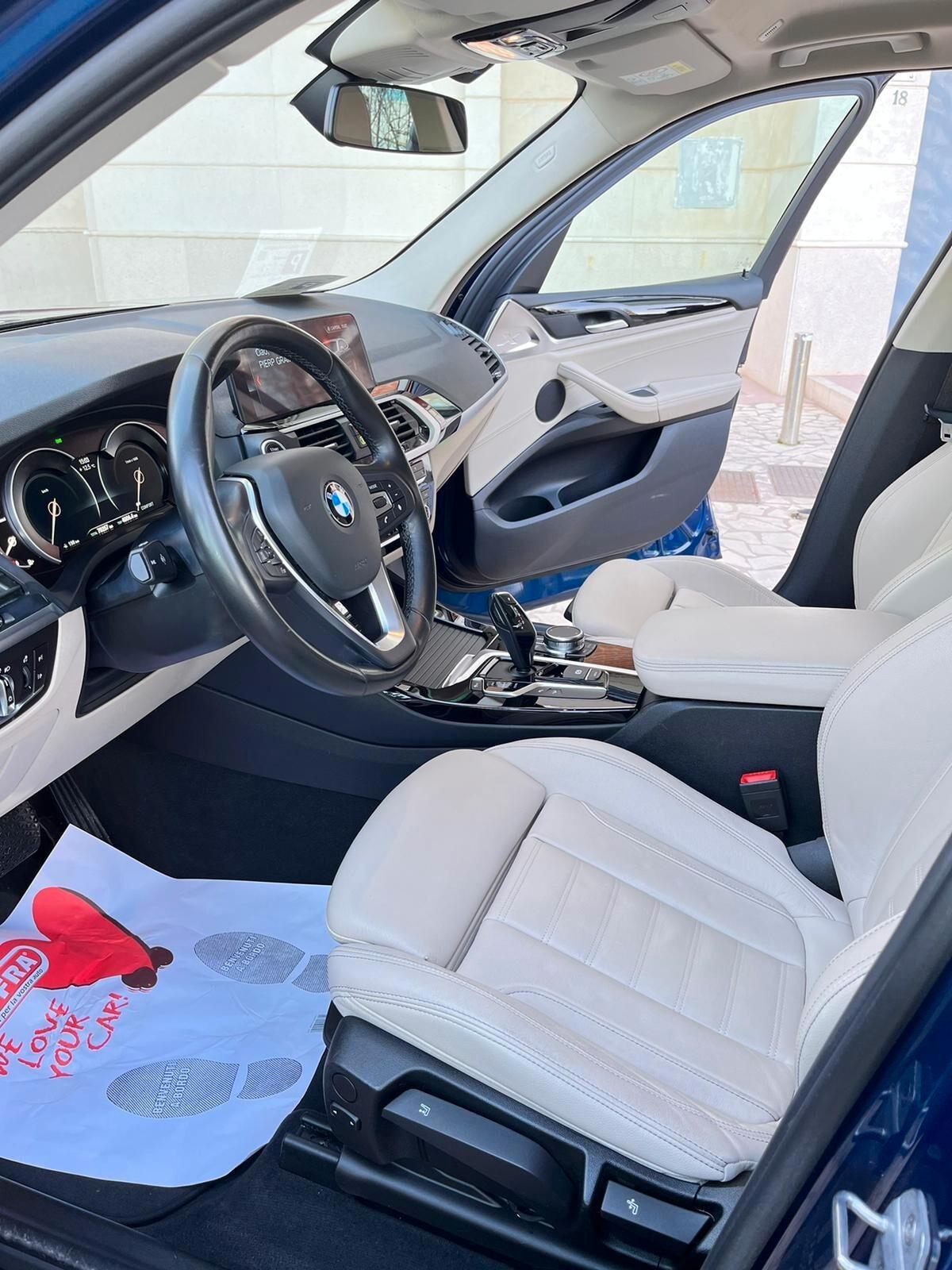 Bmw X3 2.0d Full 190cv perfetta -2018