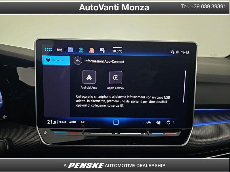 Volkswagen Golf Golf 1.5 eTSI 115 CV DSG R-Line Plus