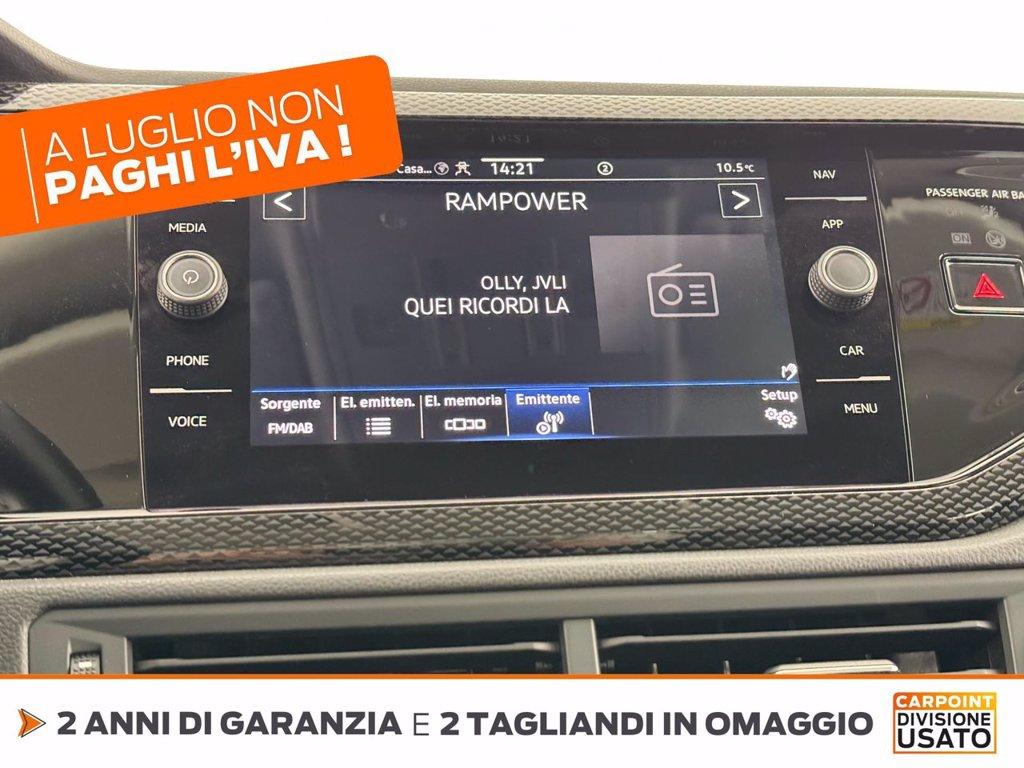 VOLKSWAGEN Taigo 1.0 tsi life 110cv del 2024