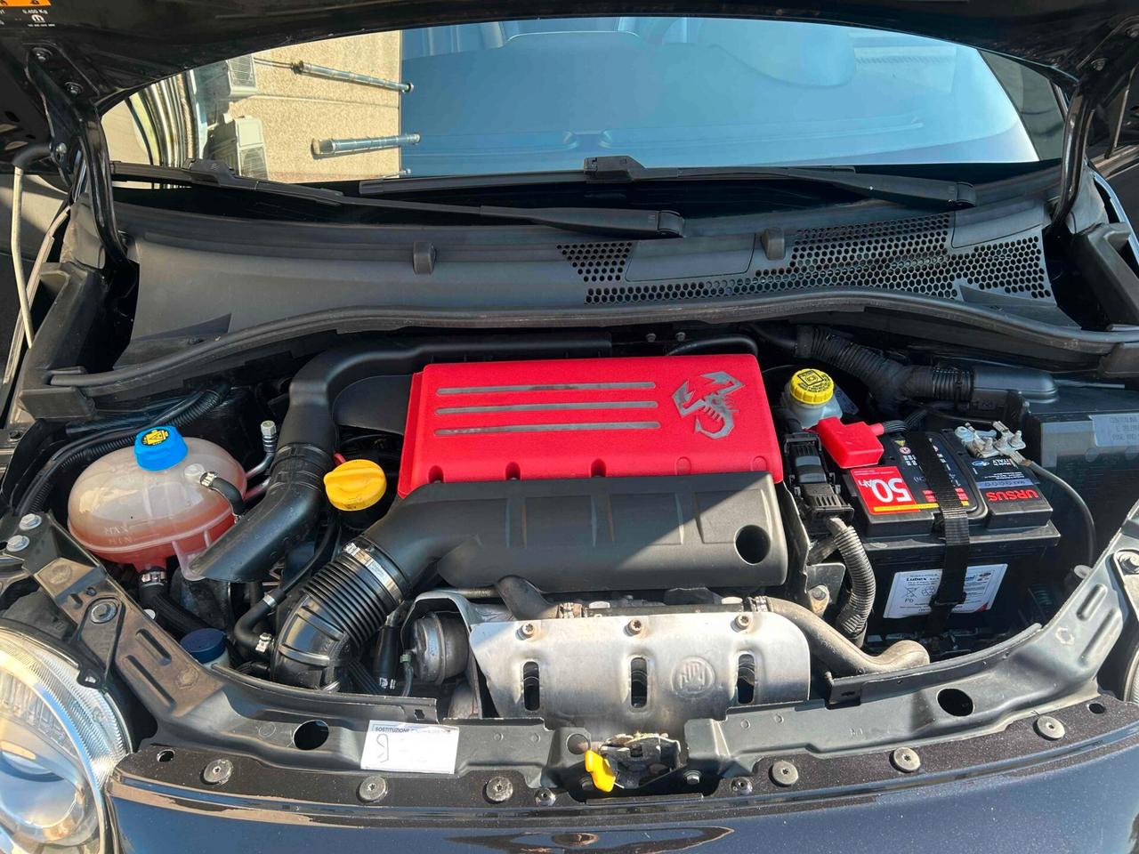 Abarth 595 1.4 Turbo pelle nera tutta tagliandata Cambio manuale!! Unico Proprietario!!