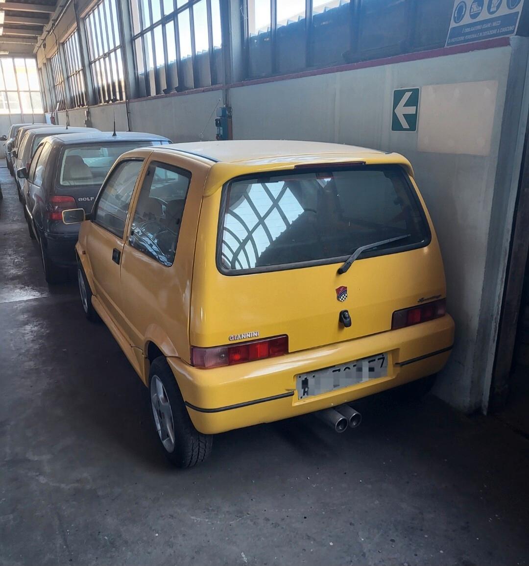 Fiat Cinquecento 1.1i cat Sporting GIANNINI