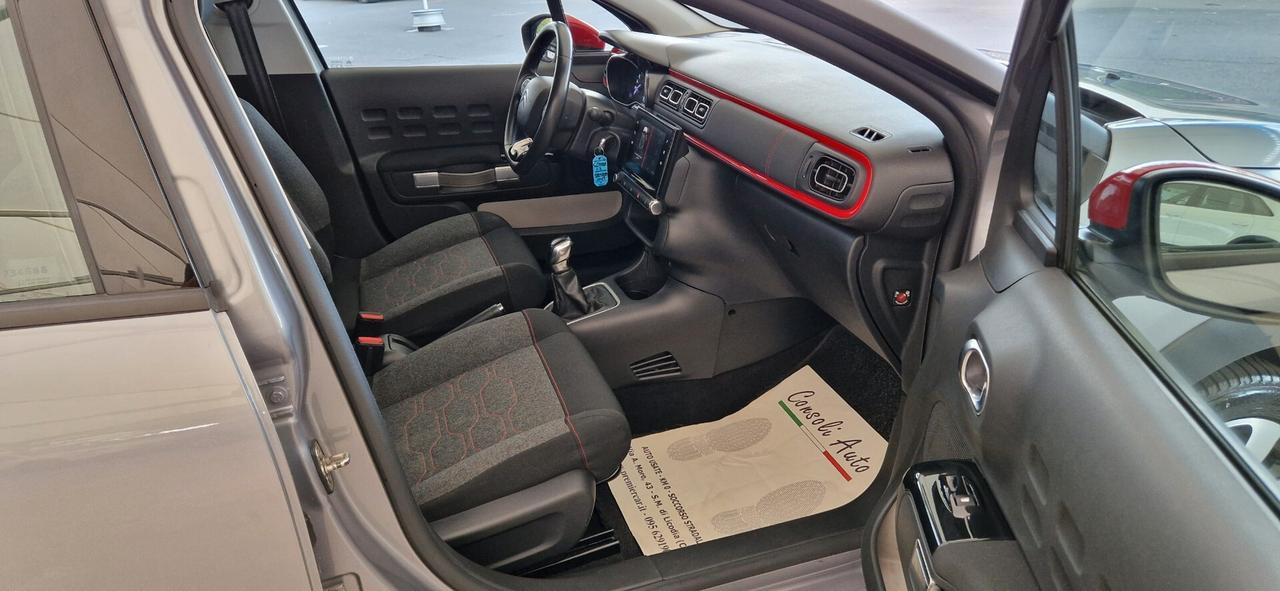 Citroen C3 1.2 83cv UPTOWN (Top di Gamma)