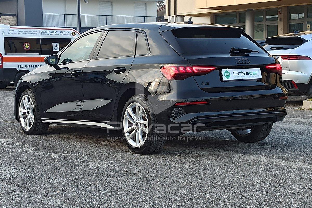 AUDI A3 SPB 35 TFSI S tronic Identity Black