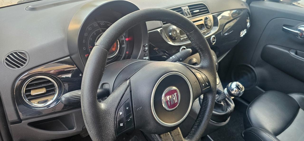 Fiat 500 100HP allestimento Abarth per neopatentati