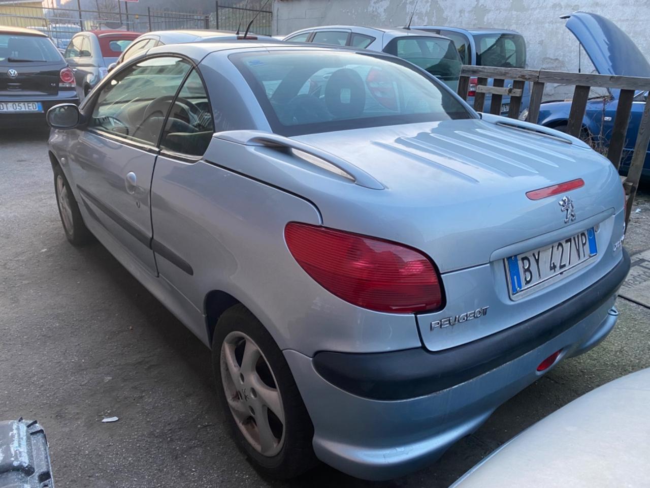 Peugeot 206 1.6 16V Capotte non va