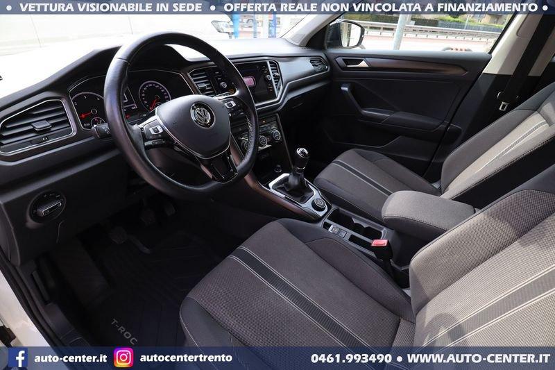 Volkswagen T-Roc 2.0 TDI Style 4MOTION 4X4 MANUALE *GANCIO TRAINO