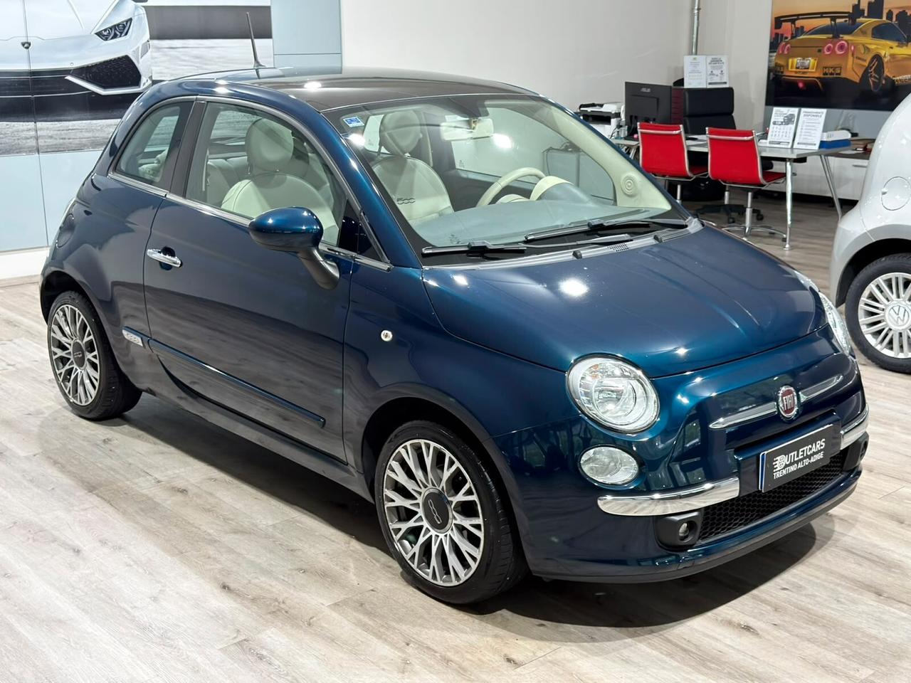 FIAT 500 AUTOMATICA 99.000km TETTO PANORAMICO