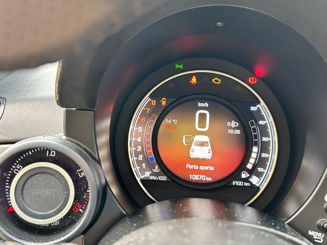 Abarth 695 180CV 2024 – 10.000 KM - RECORD MONZA - PARI AL NUOVO