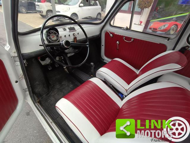 FIAT 500 F ASI LIBRETTO ORIGINALE