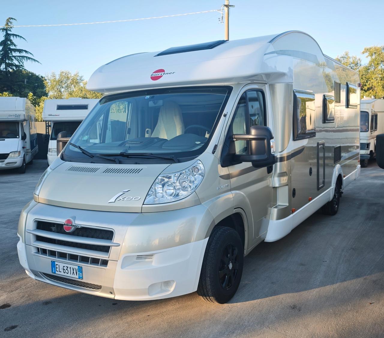 Burstner su Ducato 130cv con Gemelli e basculante