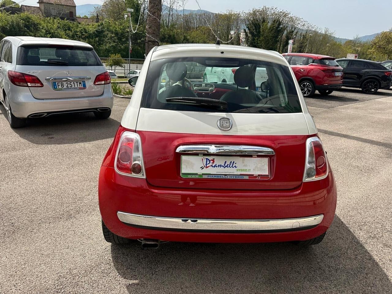 Fiat 500 1.2 Lounge BICOLORE NEOPATENTATI 69 CV