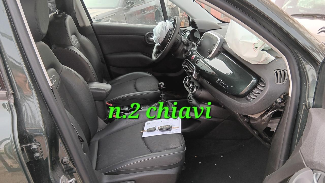 Fiat 500 X cross incidentata sinistrata mondialcars 019