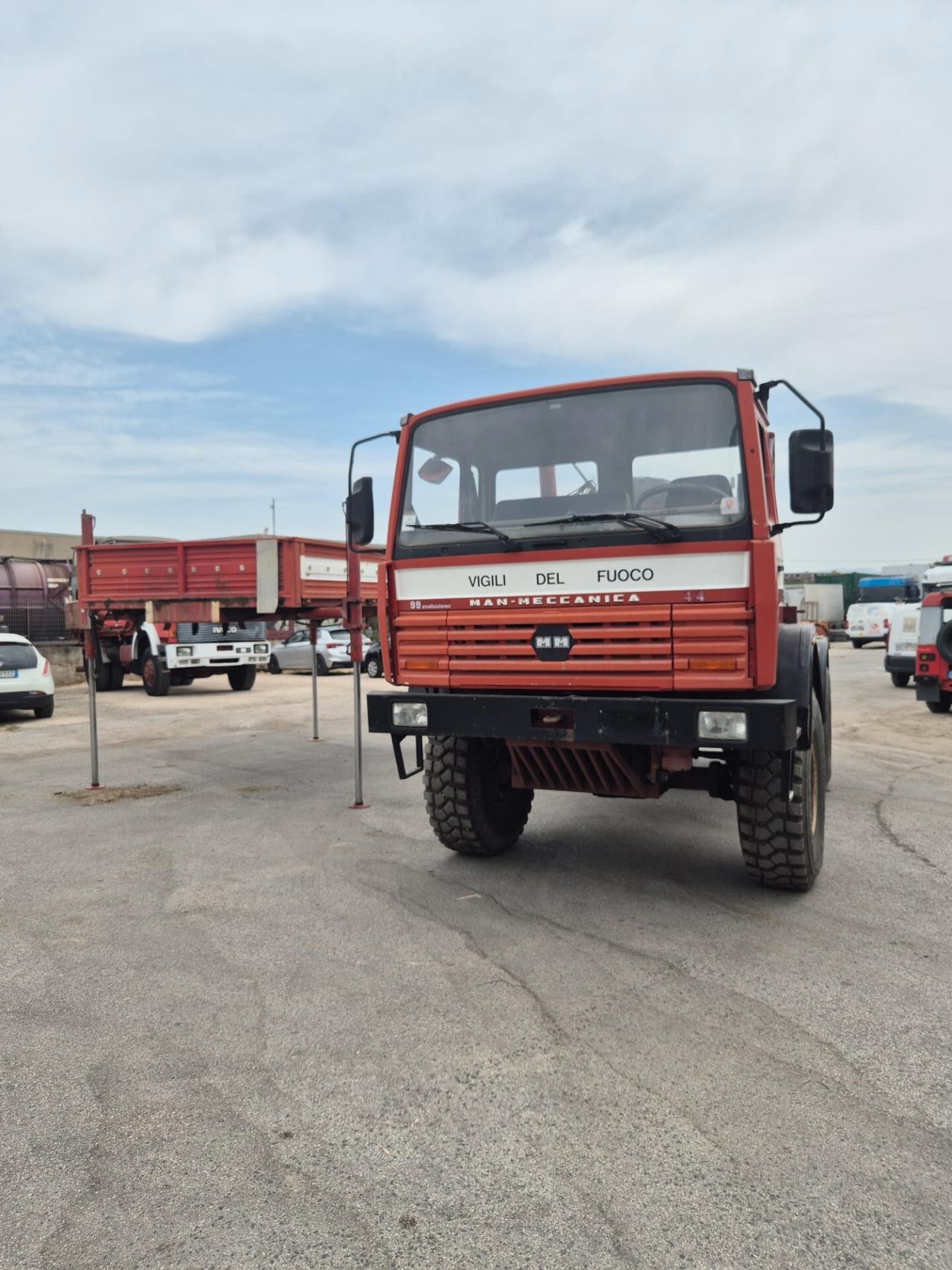 Man Meccanica 4x4 Cassone intercambiabile