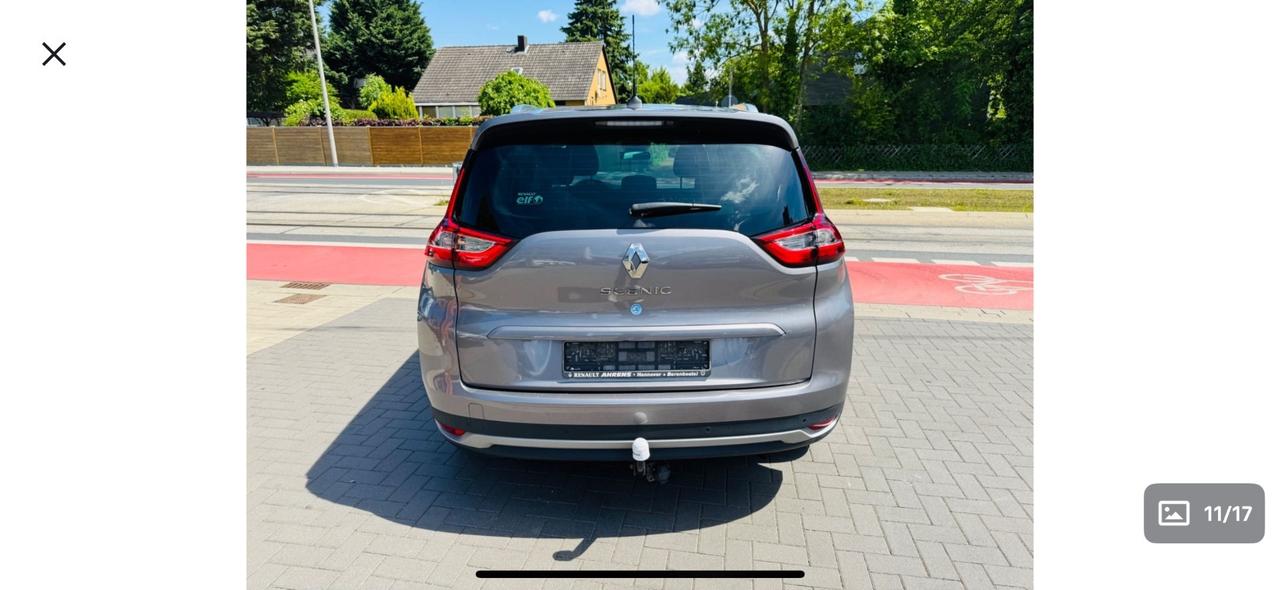 Renault Grand Scenic 7 posti 5 anni di garanzia