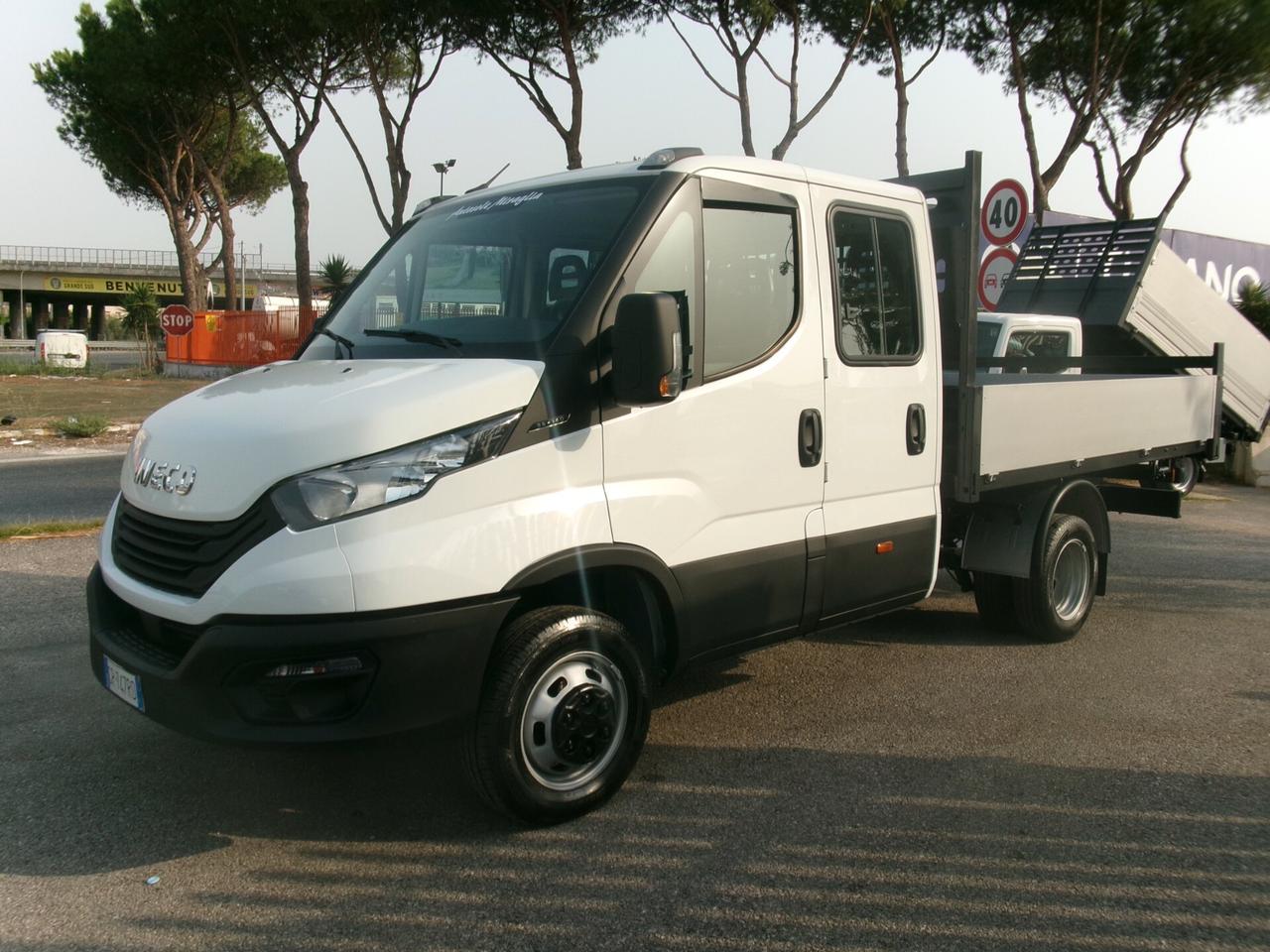 Iveco Daily 35C14 2.3 140CV DOP CAB 7 POSTI, RIBALTABILE **35000 KM**