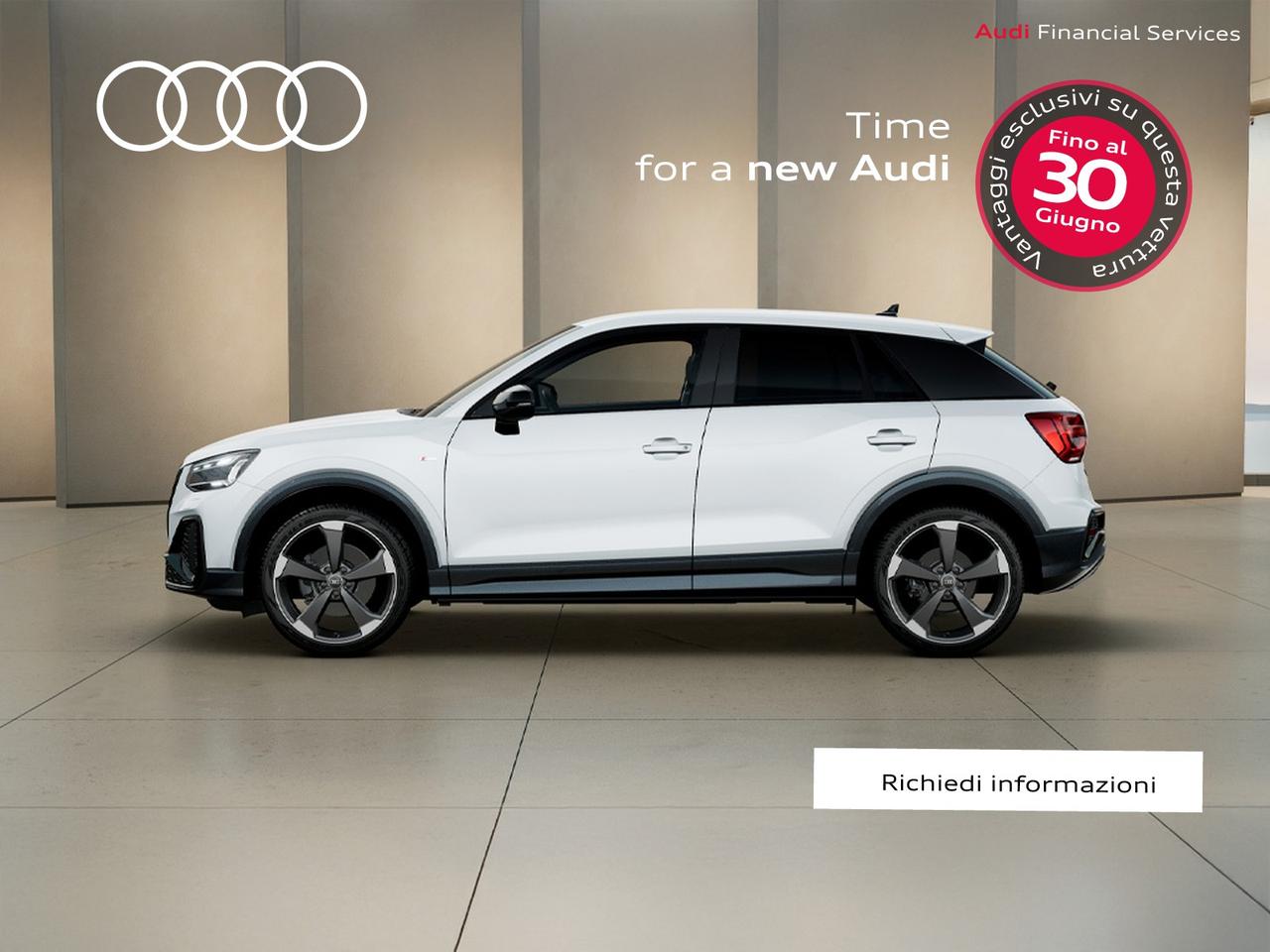 Audi Q2 40 2.0 tfsi identity black quattro s-tronic