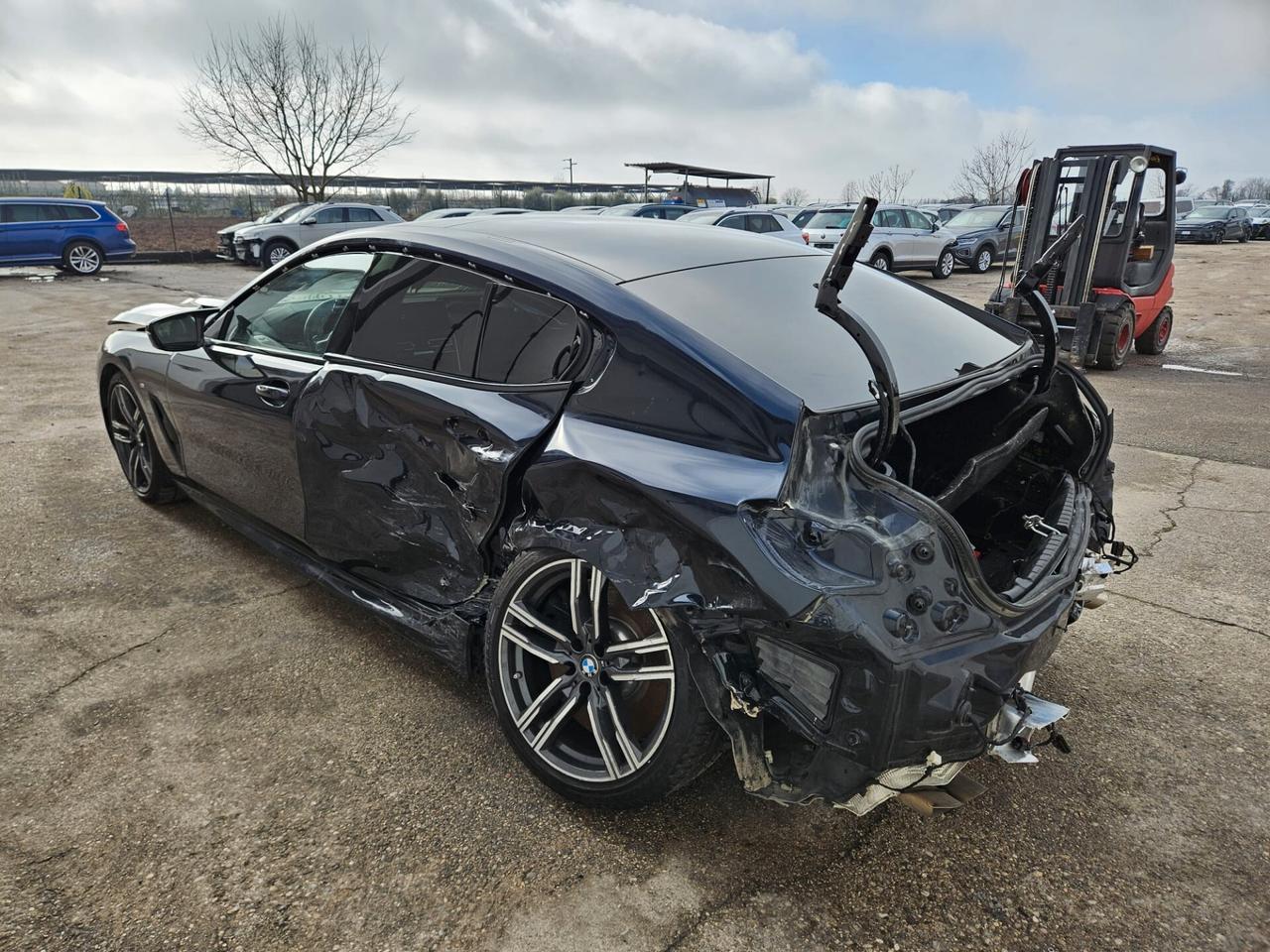 BMW M850 LCI Gran Coupe M 850i xdrive INCIDENTATA