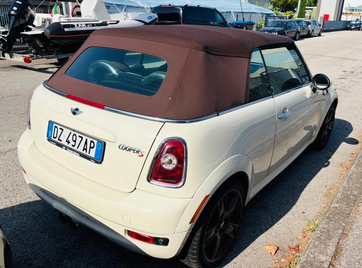 Mini Cooper S 1.6 benzina Cabrio 2009
