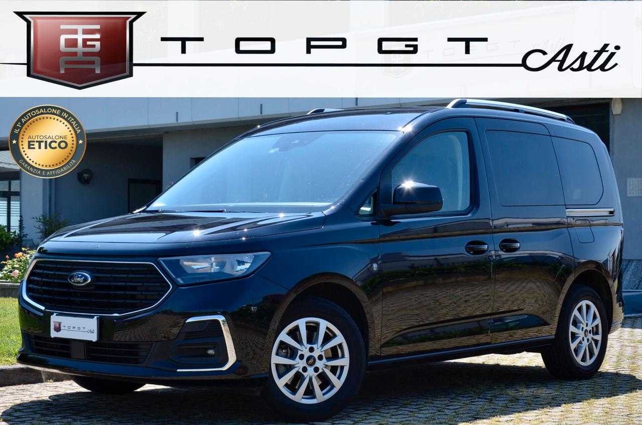 FORD TOURNEO CONNECT TITANIUM 1.5 114cv 7 POSTI, IVA COMPRESA, GARANZIA UFF FORD, UNICOPROPRIETARIO, UFF ITALIANA, EURO 6D, GANCIO TRAINO, APPLE ANDROID, PERMUTE