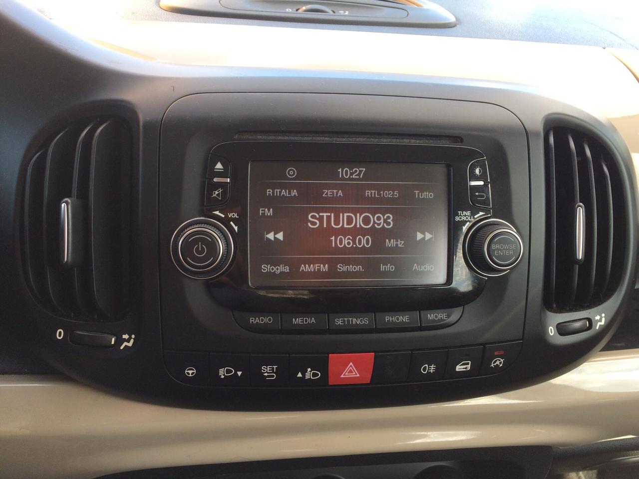 2015 Fiat 500L 1.3 Multijet 85 CV Pop Star tagliandata con garanzia