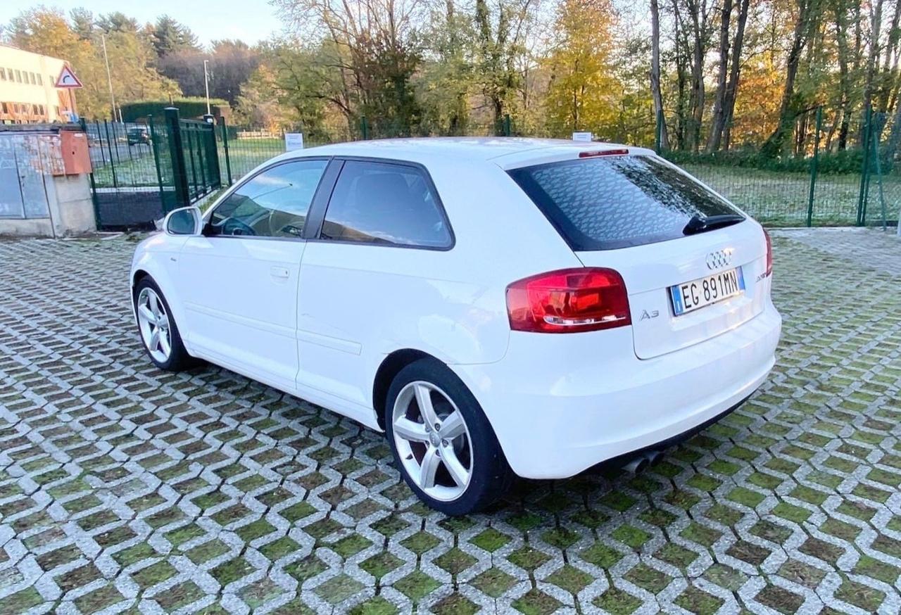 Audi A3 2.0 TDI S tronic 140Cv*S Line*Automatic*Pelle*