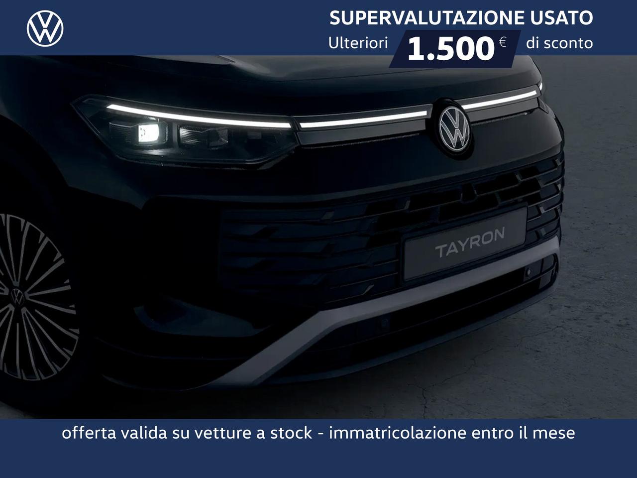 Volkswagen Tayron 1.5 tsi ehybrid edition plus 204cv dsg