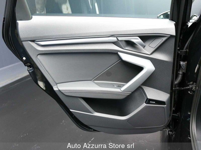Audi A3 SPB 35 TFSI S line edition 150CV S-tronic *TETTO, 18", MATRIX, PROMO AZZURRA*