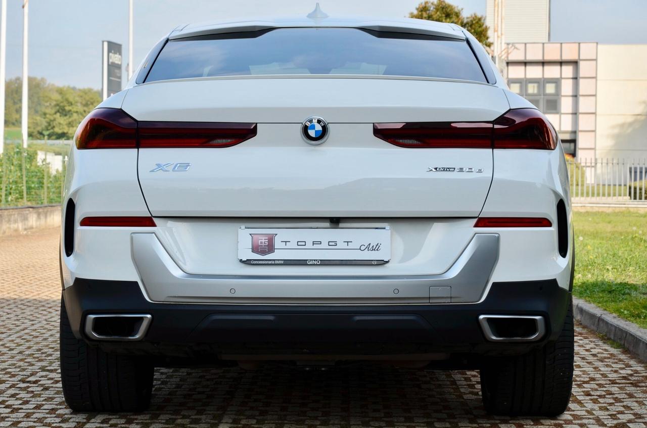 BMW X6 XDRIVE30d MHEV 48V XLINE 286cv AUTO, GARANZIA UFF BMW, UNICOPROPRIETARIO, SERVICE BMW, UFF ITALIANA, 22", EURO 6D, PERMUTE