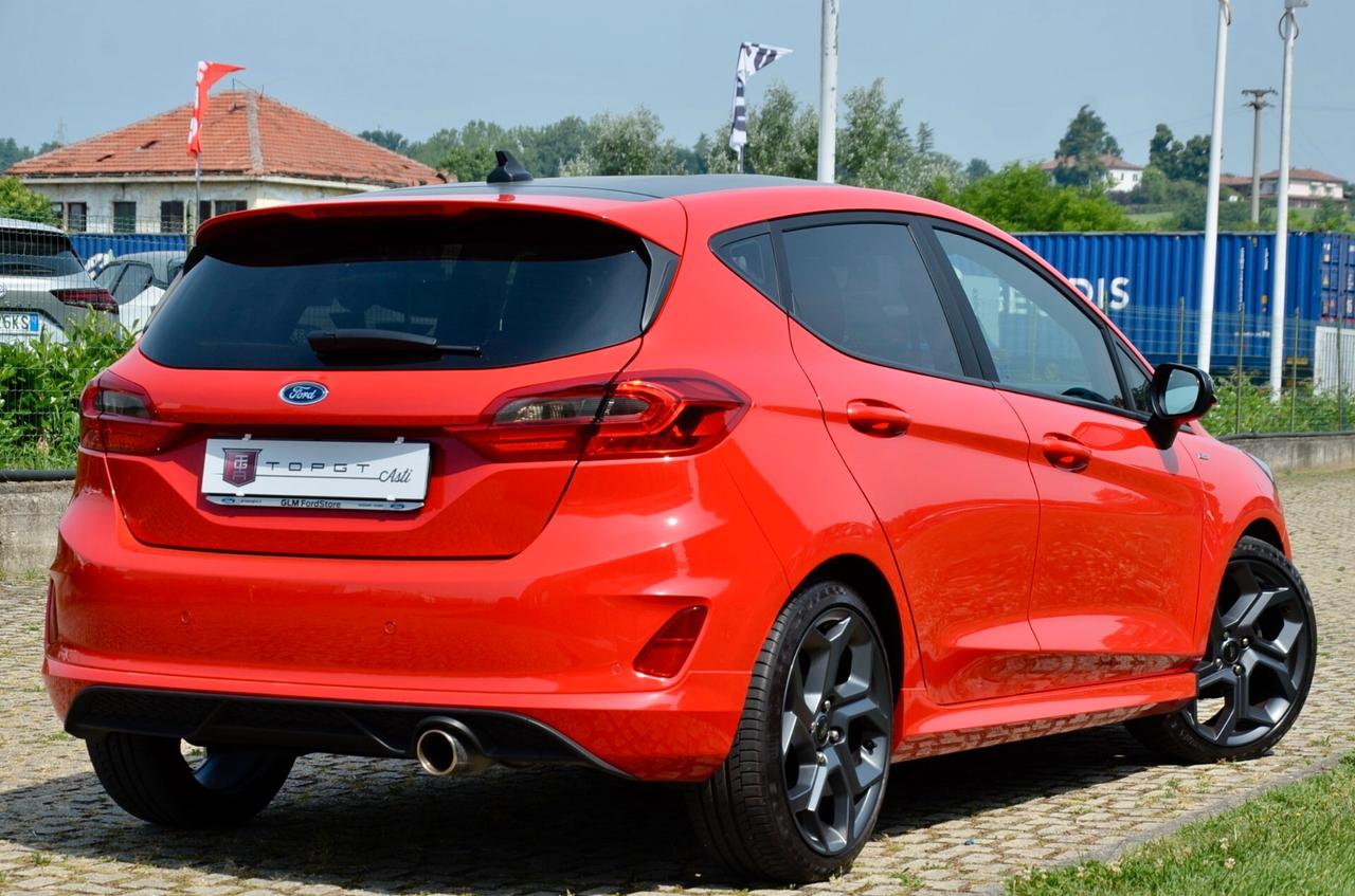 FORD FIESTA 5p 1.0 ECOBOOST ST-LINE 95cv, UFF ITALIANA, SERVICE FORD, EURO 6D, APPLE ANDROID, PERMUTE