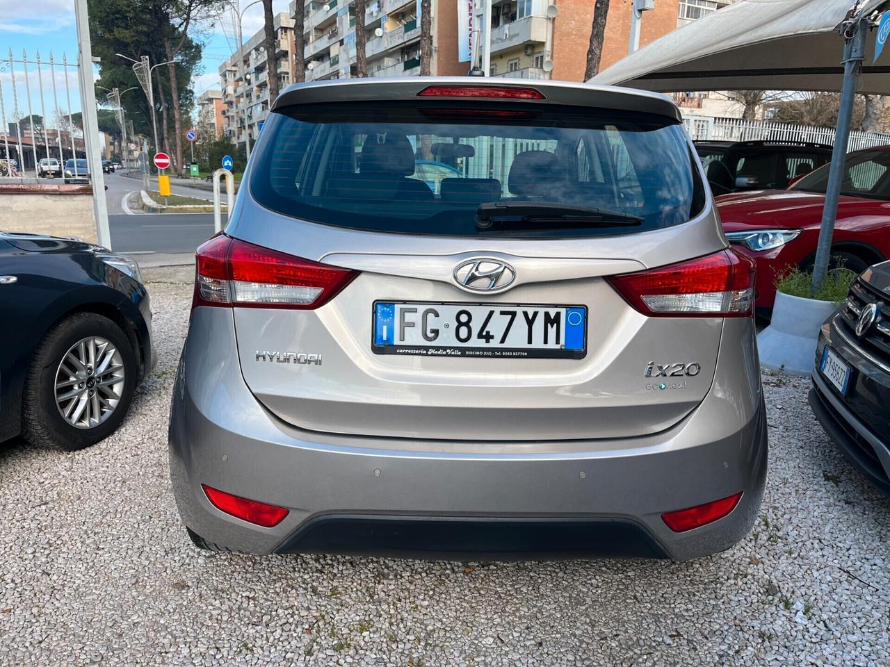 Hyundai iX20 1.4 90 CV GPL DI SERIE KM CERTIFICATI 1 PROP.