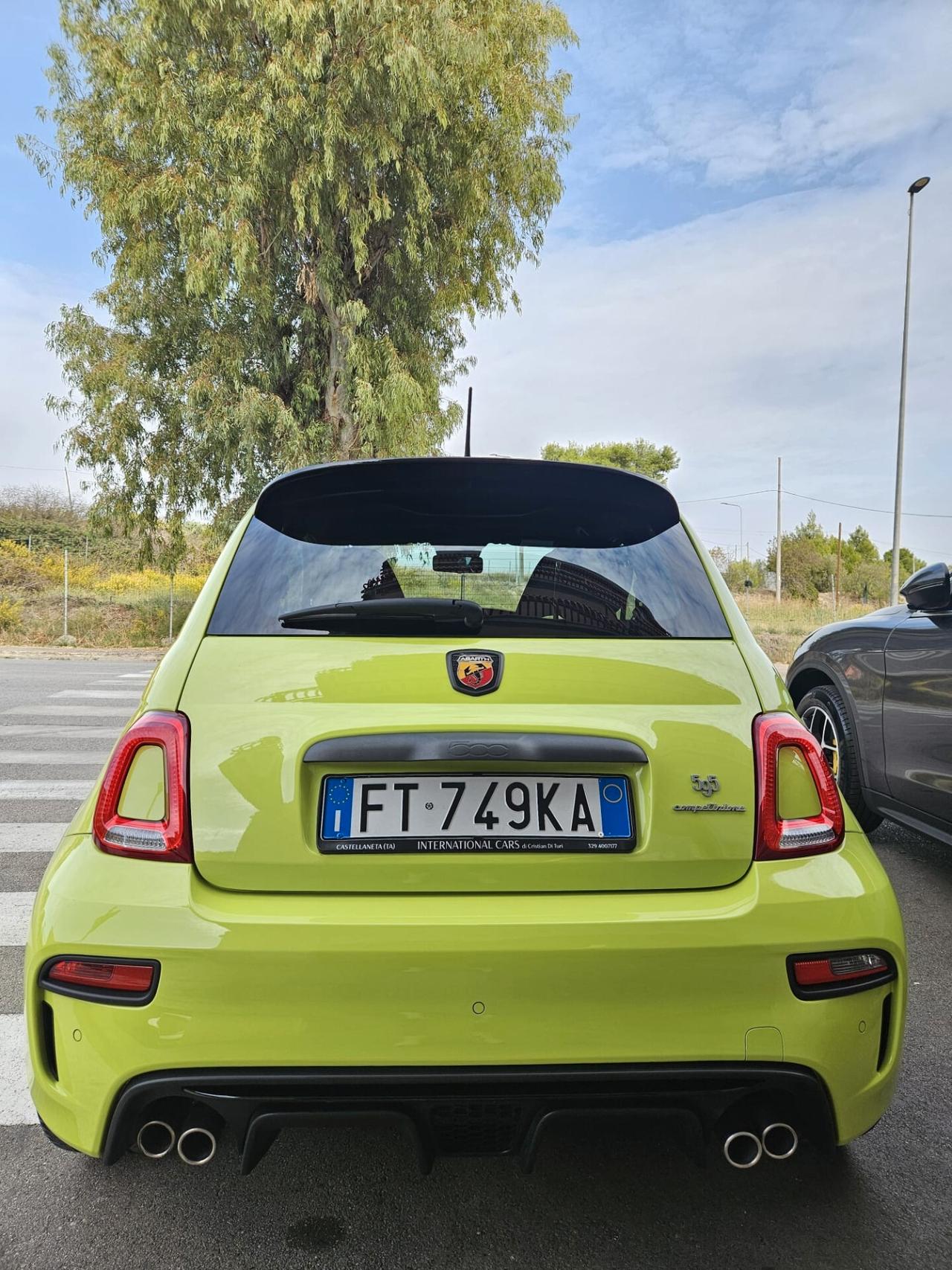 Abarth 595 COMPETIZIONE 1.4 turbo 180cv Verde Adrenalina