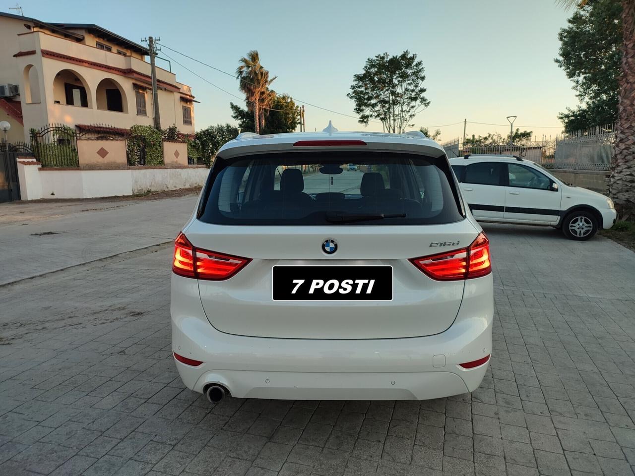 Bmw 216 D 7 POSTI GRAN TOURER 1.5 D 115 CV NAVIGATORE