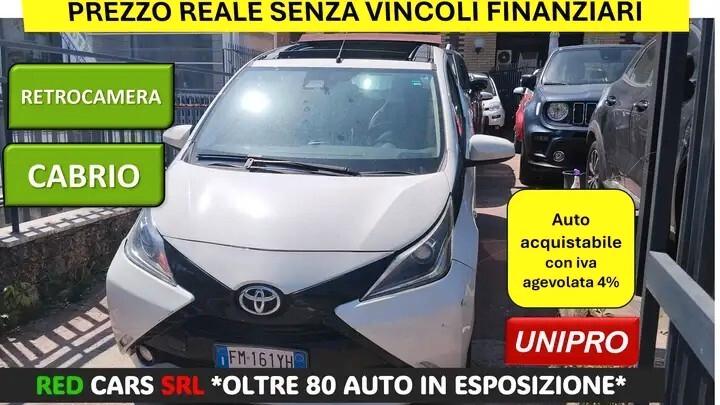 TOYOTA AYGO CABRIO *PREZZO VERO* UNIPRO-KM CERTI
