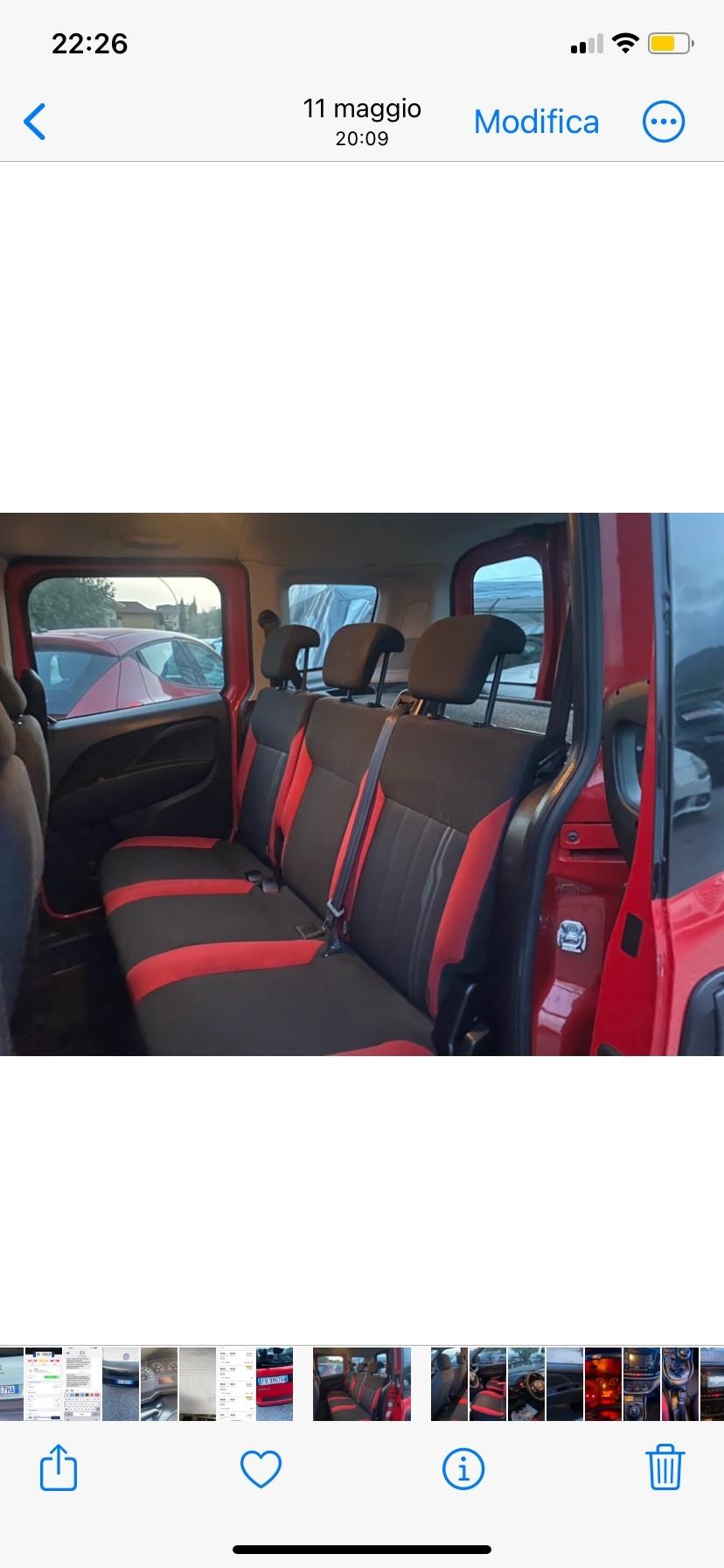 Fiat Doblo Combi 5posti 1.6 Mjet 105 cv