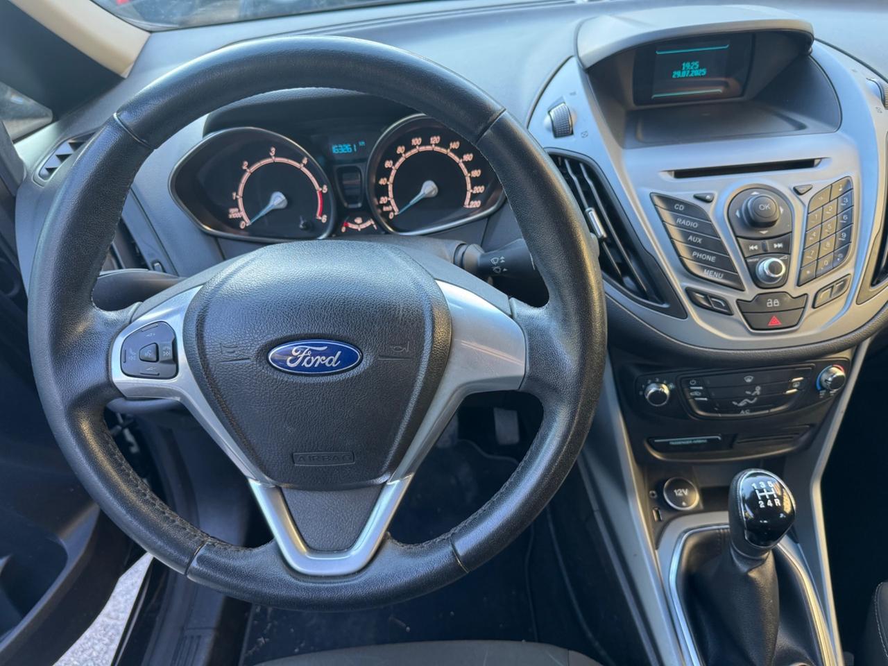 Ford B-Max 1.5 TDCi 75 CV neopaten garanzia 12 mesi