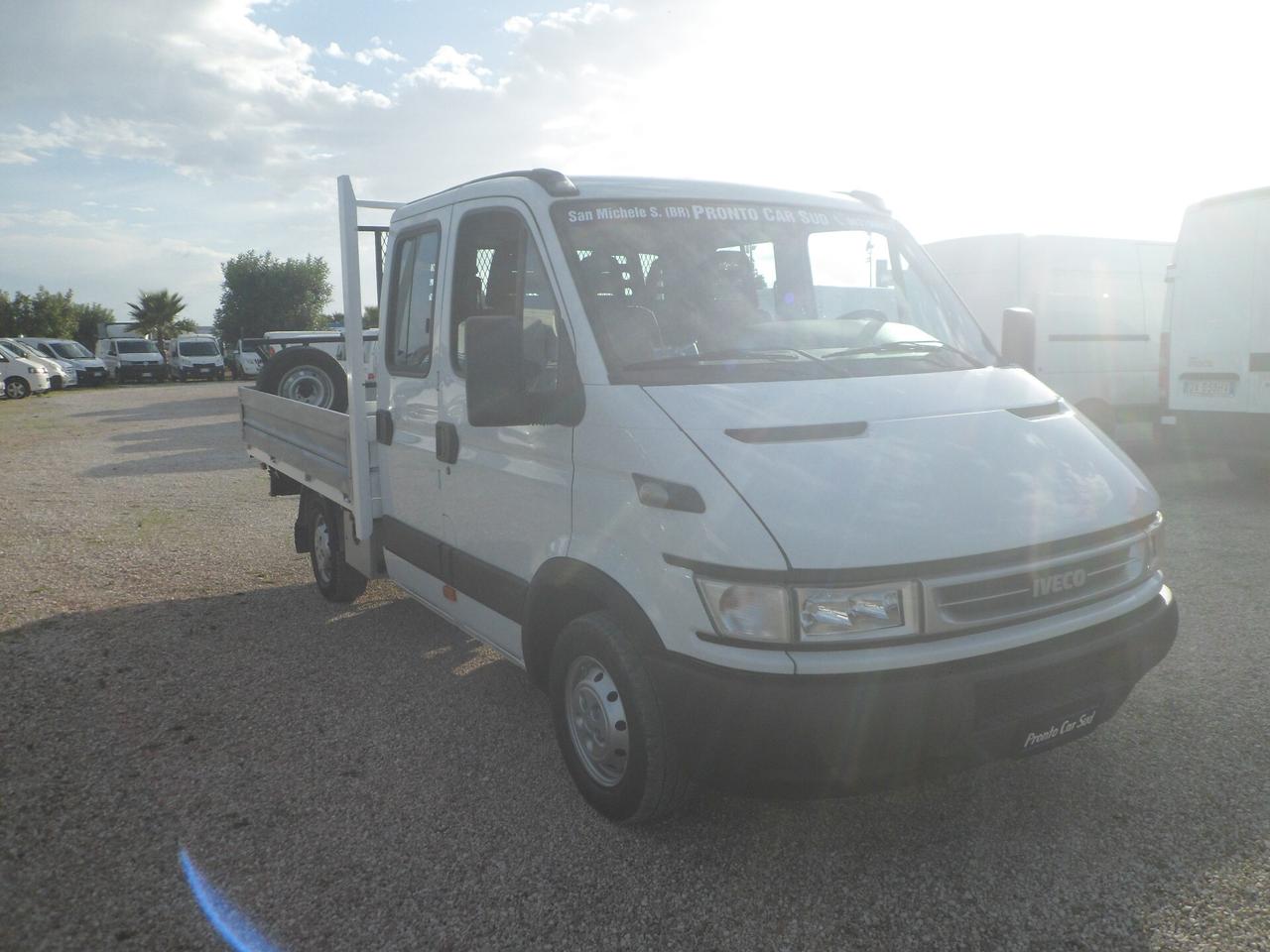 Iveco Daily 35s12 doppia cabina cassone fisso